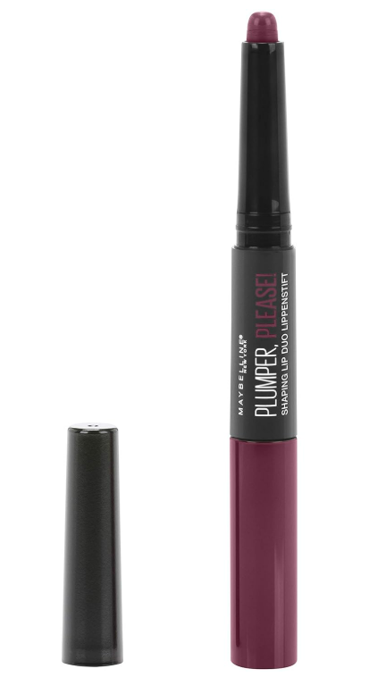 MAYBELLINE New York Plumper, Please! Shaping Lip Duo Lipstick - Stunner