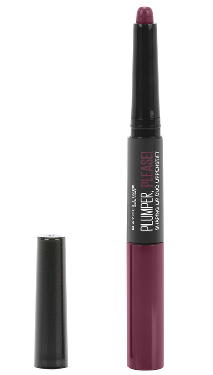 MAYBELLINE New York Plumper, Please! Shaping Lip Duo Lipstick - Stunner