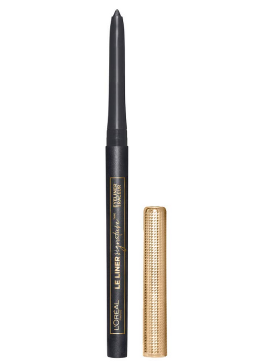 L’Oréal Paris Makeup Le Liner Signature Mechanical Eyeliner, Easy-Glide, Smudge Resistant, Bold Color, Long Lasting, Waterproof Eyeliner, Taupe Grey Tweed, 0.011 oz., 1 count