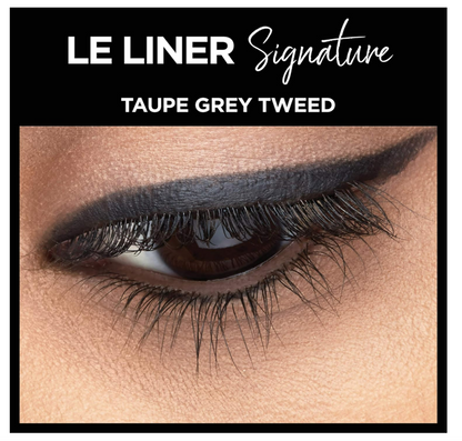 L’Oréal Paris Makeup Le Liner Signature Mechanical Eyeliner, Easy-Glide, Smudge Resistant, Bold Color, Long Lasting, Waterproof Eyeliner, Taupe Grey Tweed, 0.011 oz., 1 count