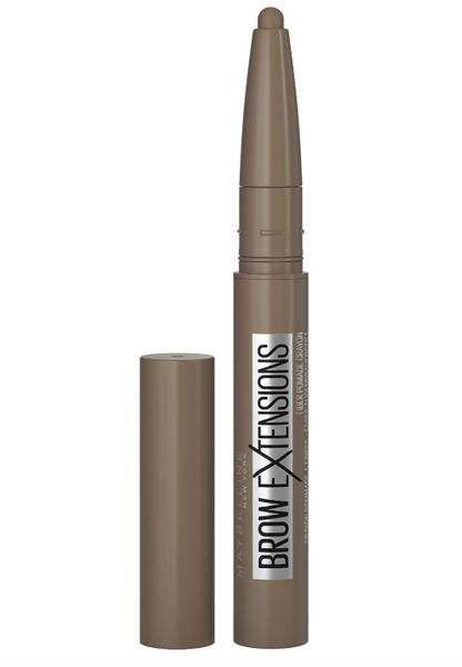 Maybelline New York Brow Extensions Eyebrow Pomade Crayon Defining Eyebrow, 02 Soft Brown