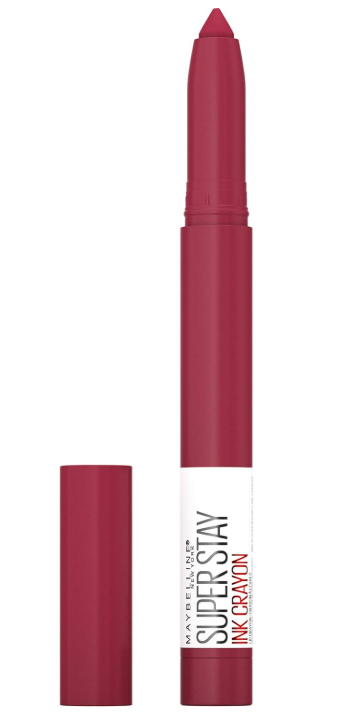 Maybelline SuperStay Ink Crayon Matte Longwear Lipstick With Built-in Sharpener, Speak Your Mind, 0.04 Ounce