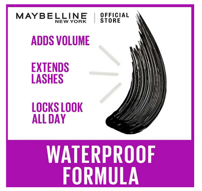 Maybelline New York The Falsies Instant Lash Lift 9.4ml Mascara - 01 Black