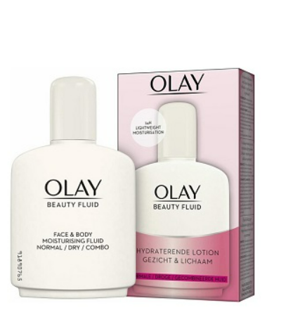 Olay Beauty Fluid Moisturizing Lotion For Face And Body 100 ml