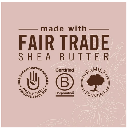 SheaMoisture Coconut & Hibiscus Curling Gel Souffle W/ Agave Nectar & Flax Seed Oil For Thick, Curly Hair 12 oz