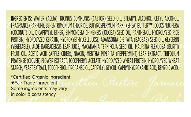 SheaMoisture Jamaican Black Castor Oil, Strengthen & Restore, Leave-In Conditioner 11.5 oz
