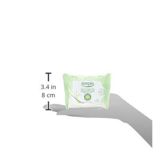 Simple Kind To Eyes Eye Makeup Remover Pads (30 Pads)