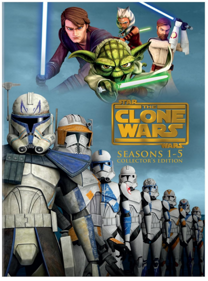 Star Wars: The Clone Wars (Seasons 1-5, Collector's Edition) [DVD]