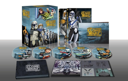 Star Wars: The Clone Wars (Seasons 1-5, Collector's Edition) [DVD]