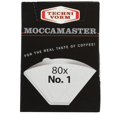 Technivorm Moccamaster Cup-One Paper Filters - White (80 Counts)