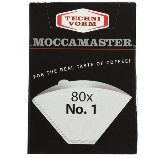 Technivorm Moccamaster Cup-One Paper Filters - White (80 Counts)