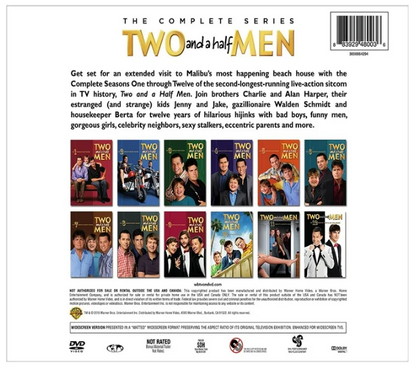 Two And A Half Men: The Complete Series [DVD]