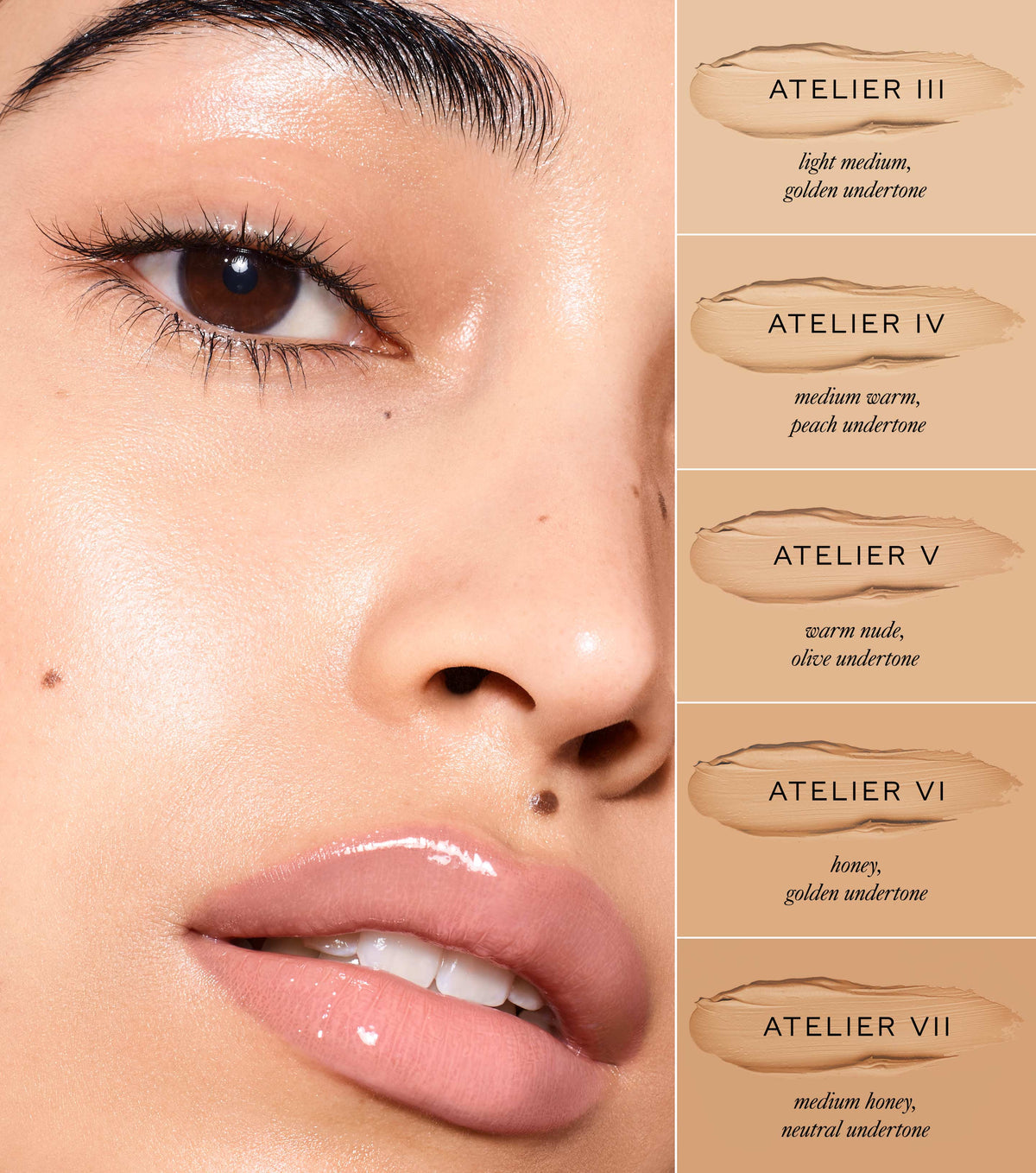 Westman Atelier Vital Skin Foundation Stick 0.31oz - Atelier V (Warm Nude, Olive Undertone)