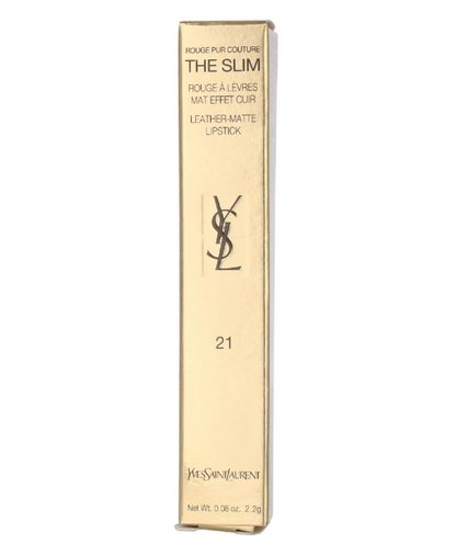 Yves Saint Laurent Rouge Pur Couture The Slim Leather-Matte Lipstick - 21 Rouge Paradox