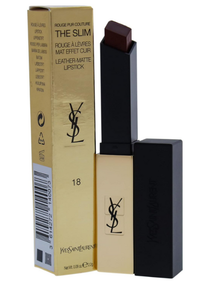 Yves Saint Laurent Rouge Pur Couture The Slim Leather-Matte Lipstick - 18, Reverse Red